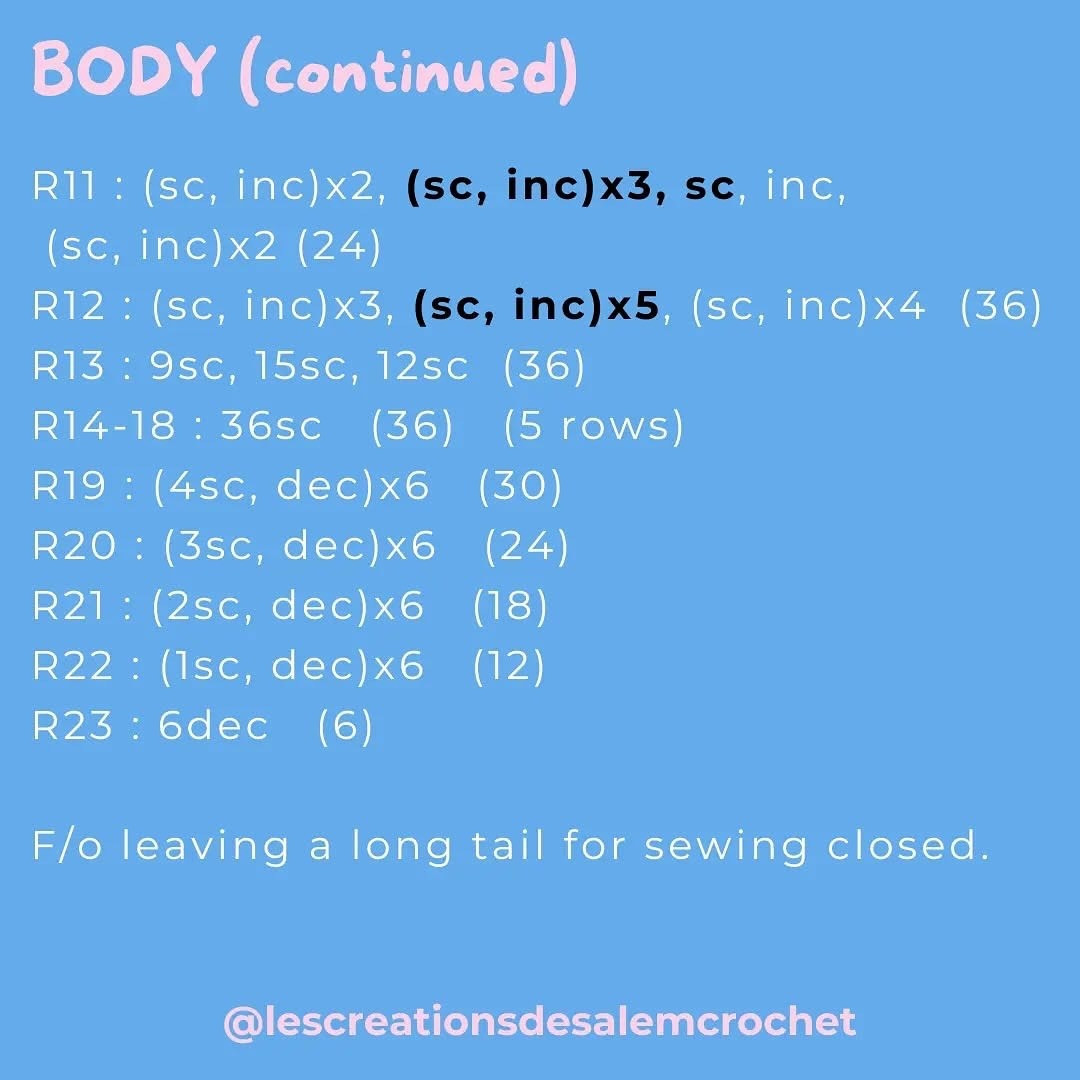 Free Crochet Pattern: Adorable Blue Creature Low-Sew Design