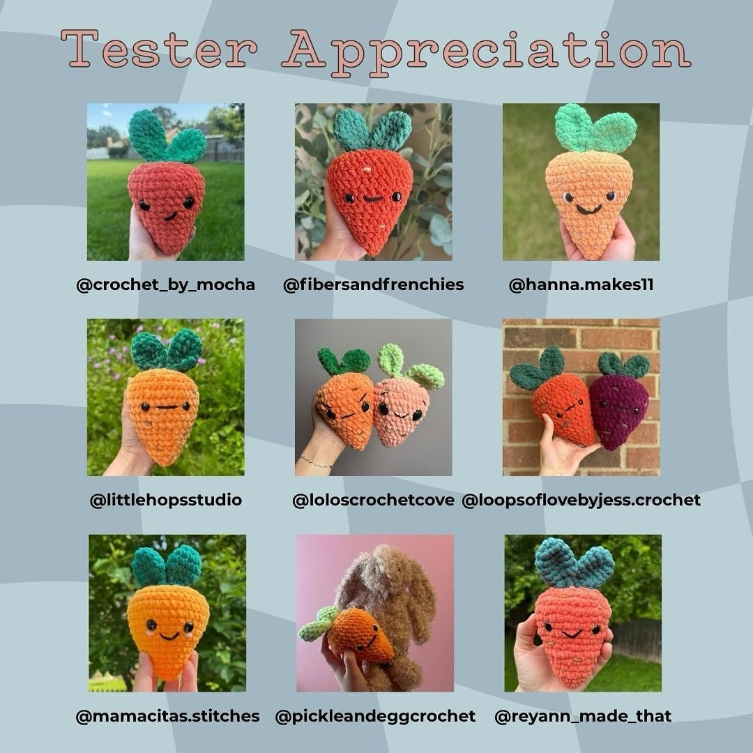 Free Crochet Pattern: Adorable Cody the Carrot Amigurumi