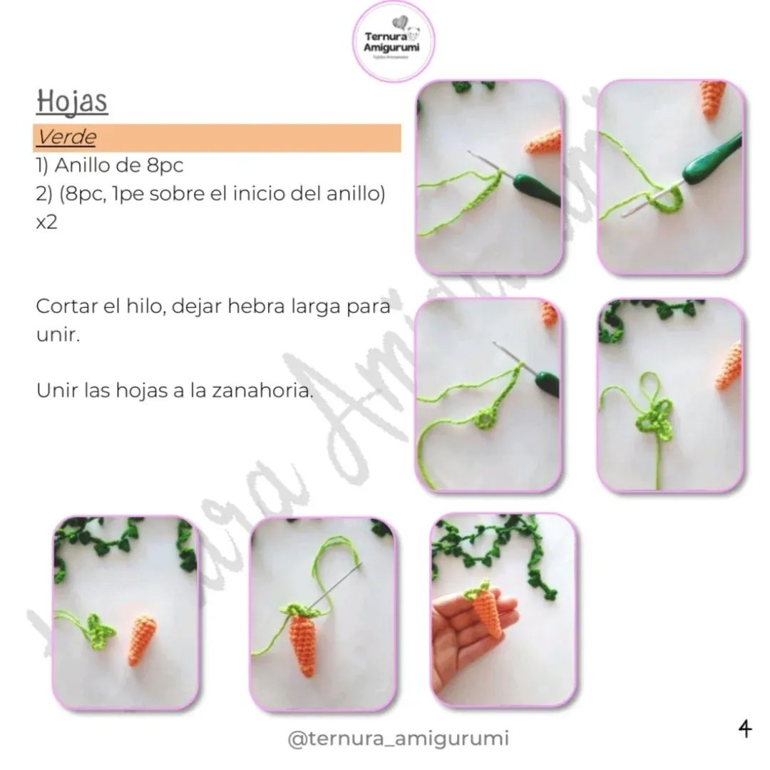 Free Crochet Pattern: Cute Carrot Amigurumi Tutorial