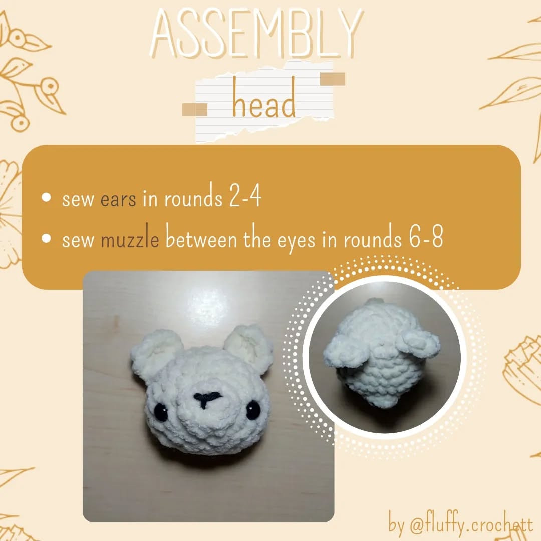 Free Crochet Pattern: Cute Little Polar Bear Amigurumi