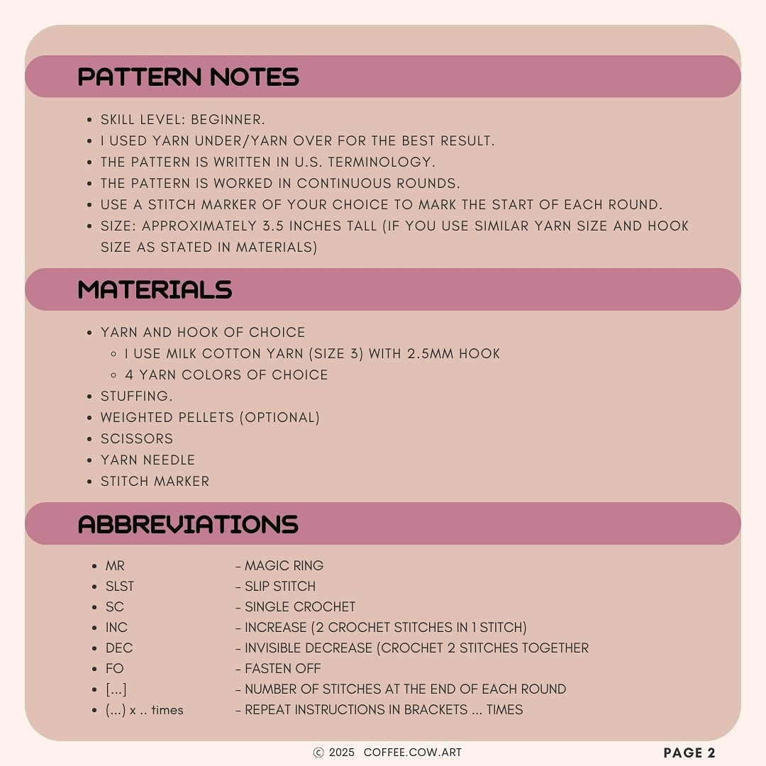 Free Crochet Pattern: Cute Soot Sprite Amigurumi for Beginners