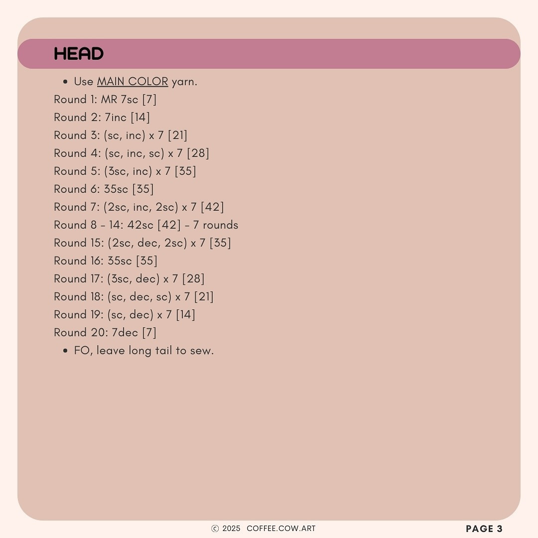 Free Crochet Pattern: Cute Soot Sprite Amigurumi for Beginners