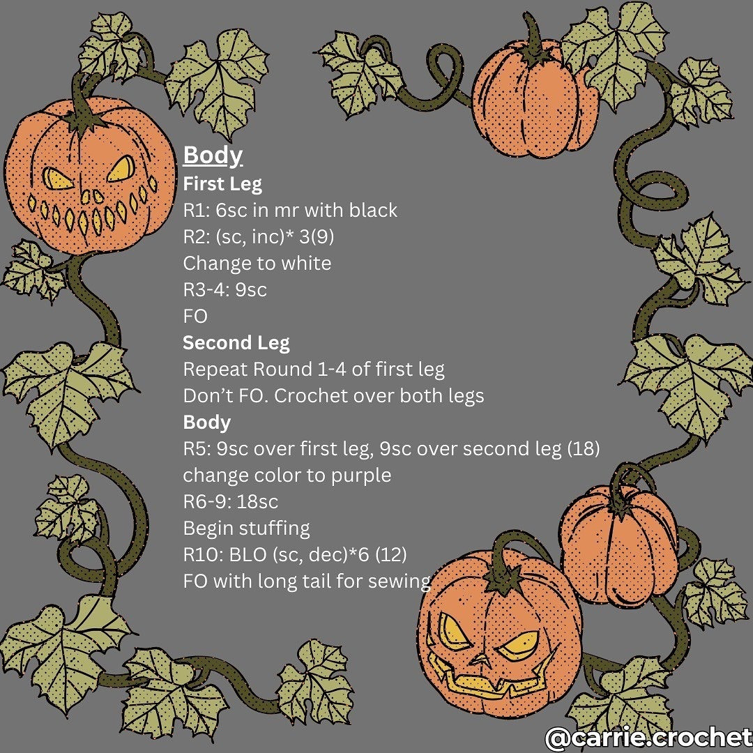 Free Crochet Pattern: Cute Witch Cat Amigurumi Tutorial