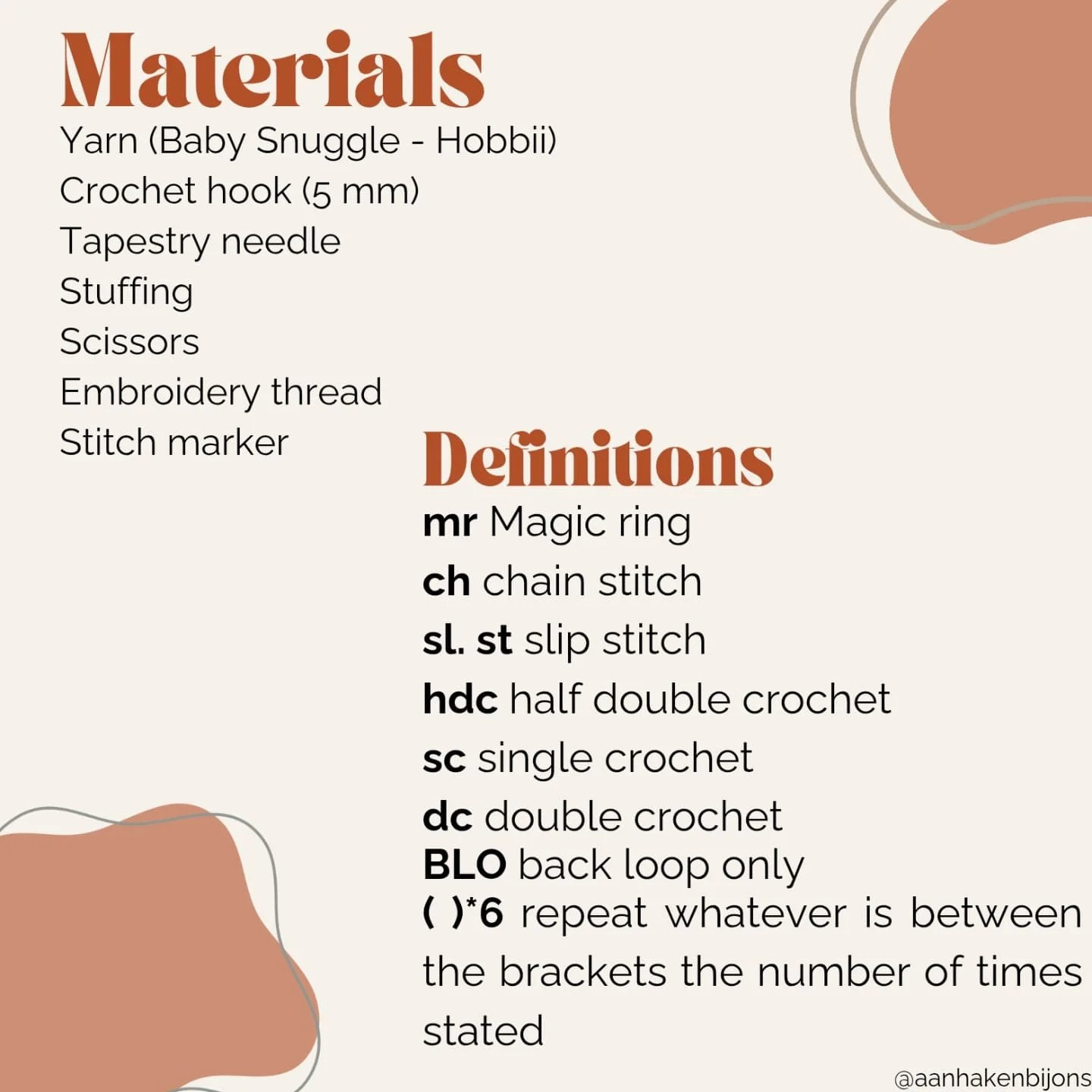 Free Crochet Pattern for a Cute Blue Hippo Toy