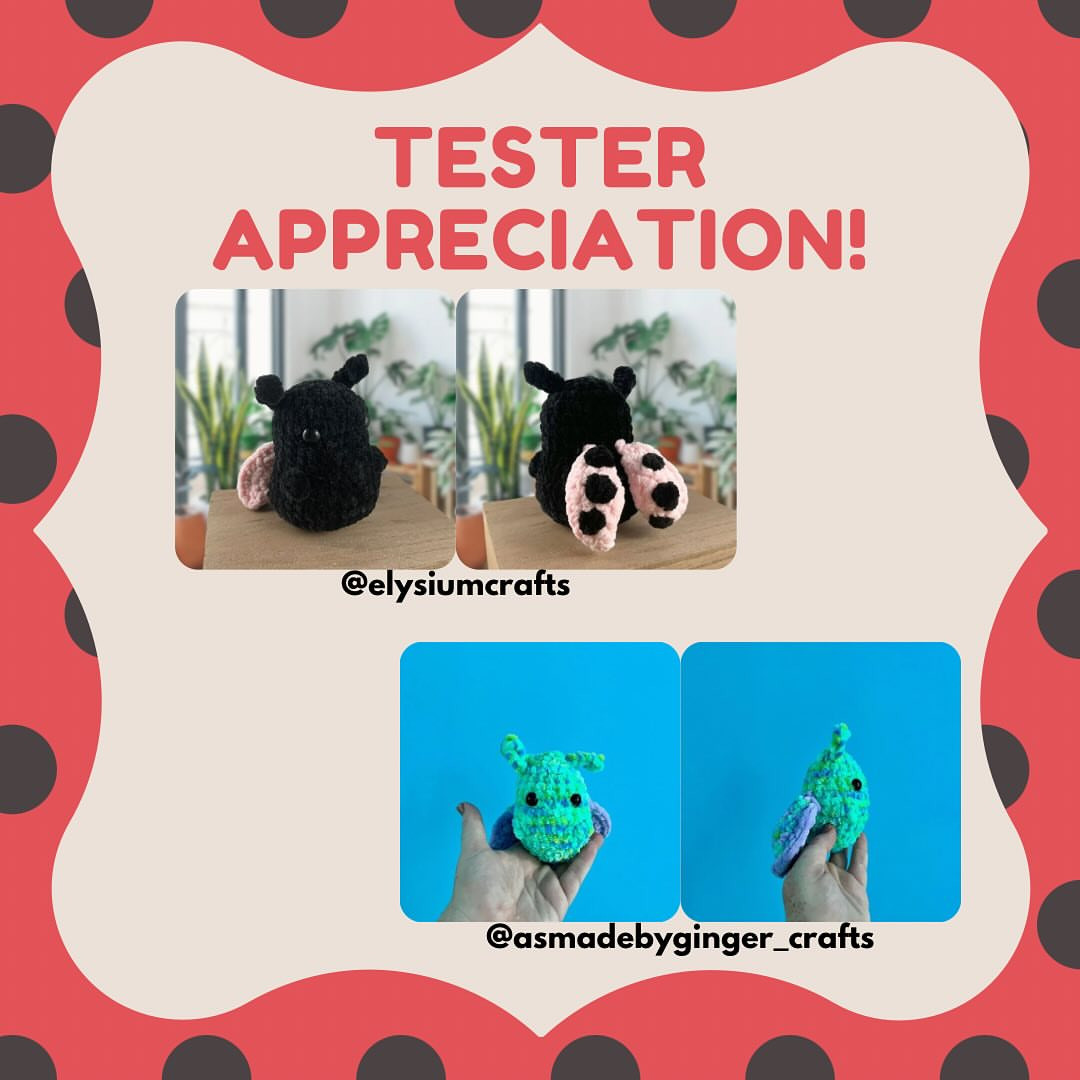 Free Crochet Pattern for Adorable Ladybug Spud Toy