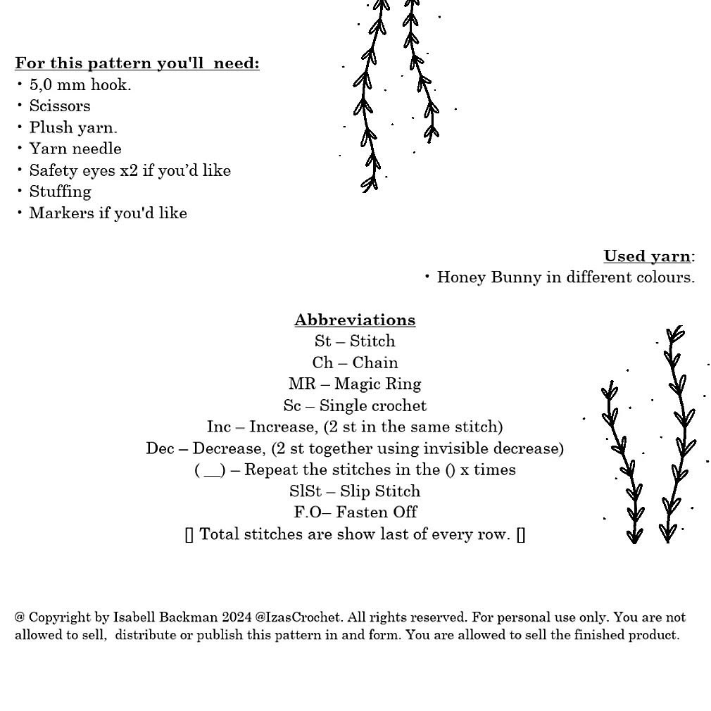 Free Crochet Pattern for Adorable Pocket Bear Toy