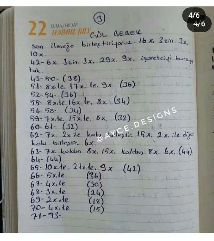 Free Crochet Pattern for Adorable Red Dress Doll