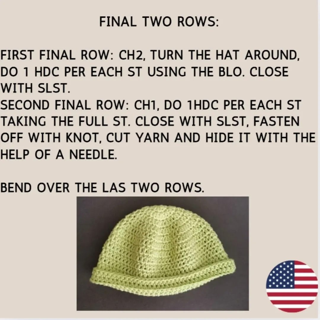 Free Crochet Pattern for Alien Baby Hat - Newborn Size