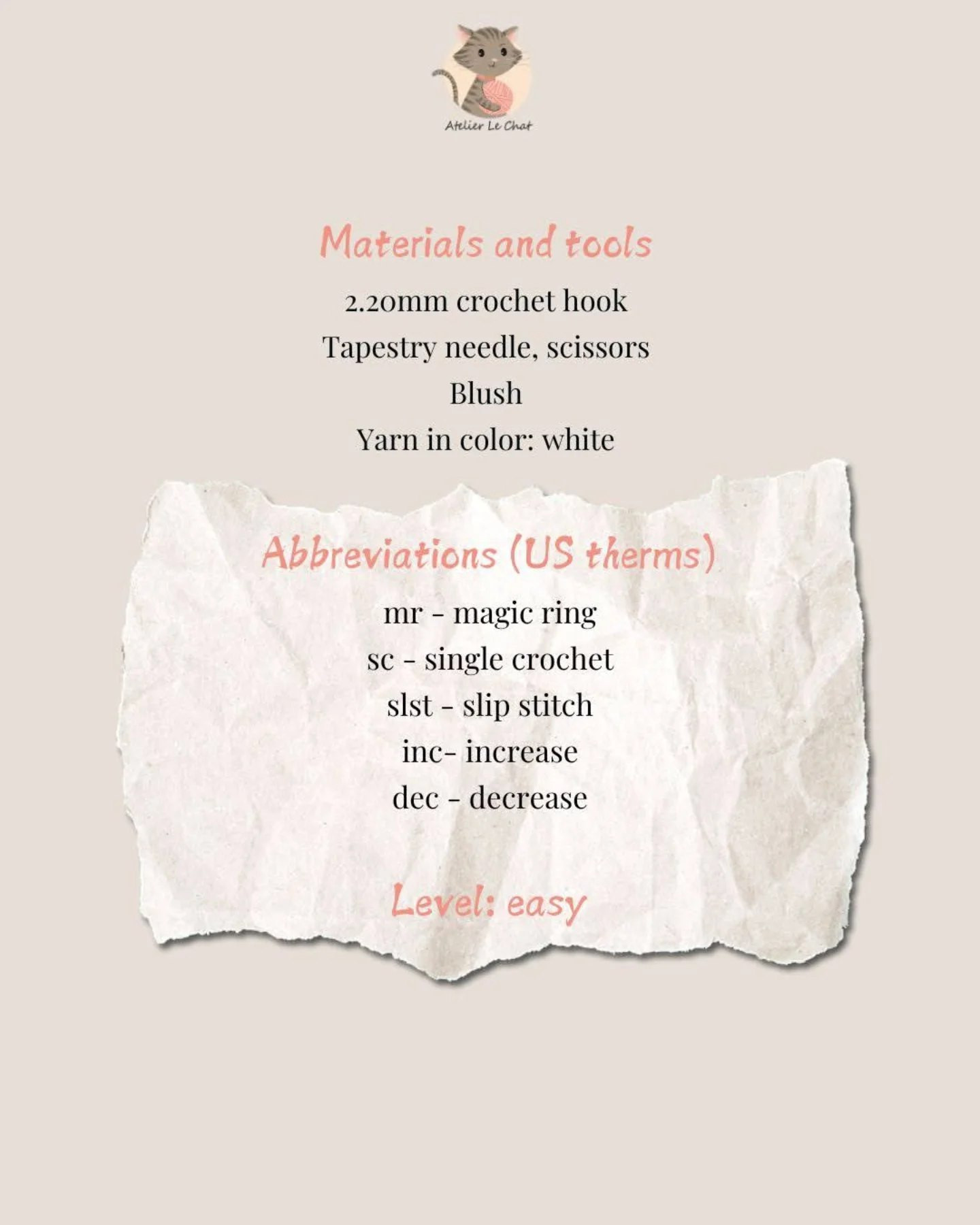 Free Crochet Pattern for Bunny Hat Amigurumi