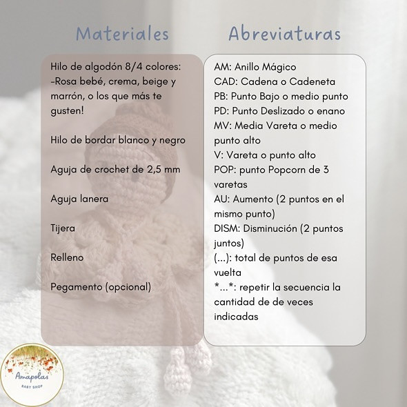 Free Crochet Pattern for Cute Amigurumi Doll