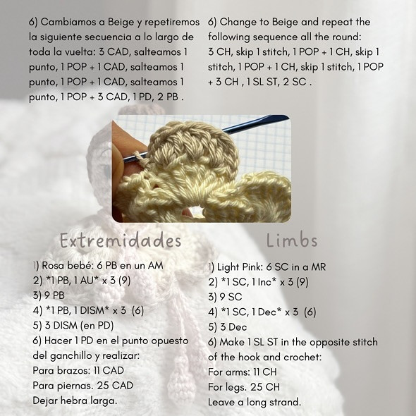 Free Crochet Pattern for Cute Amigurumi Doll