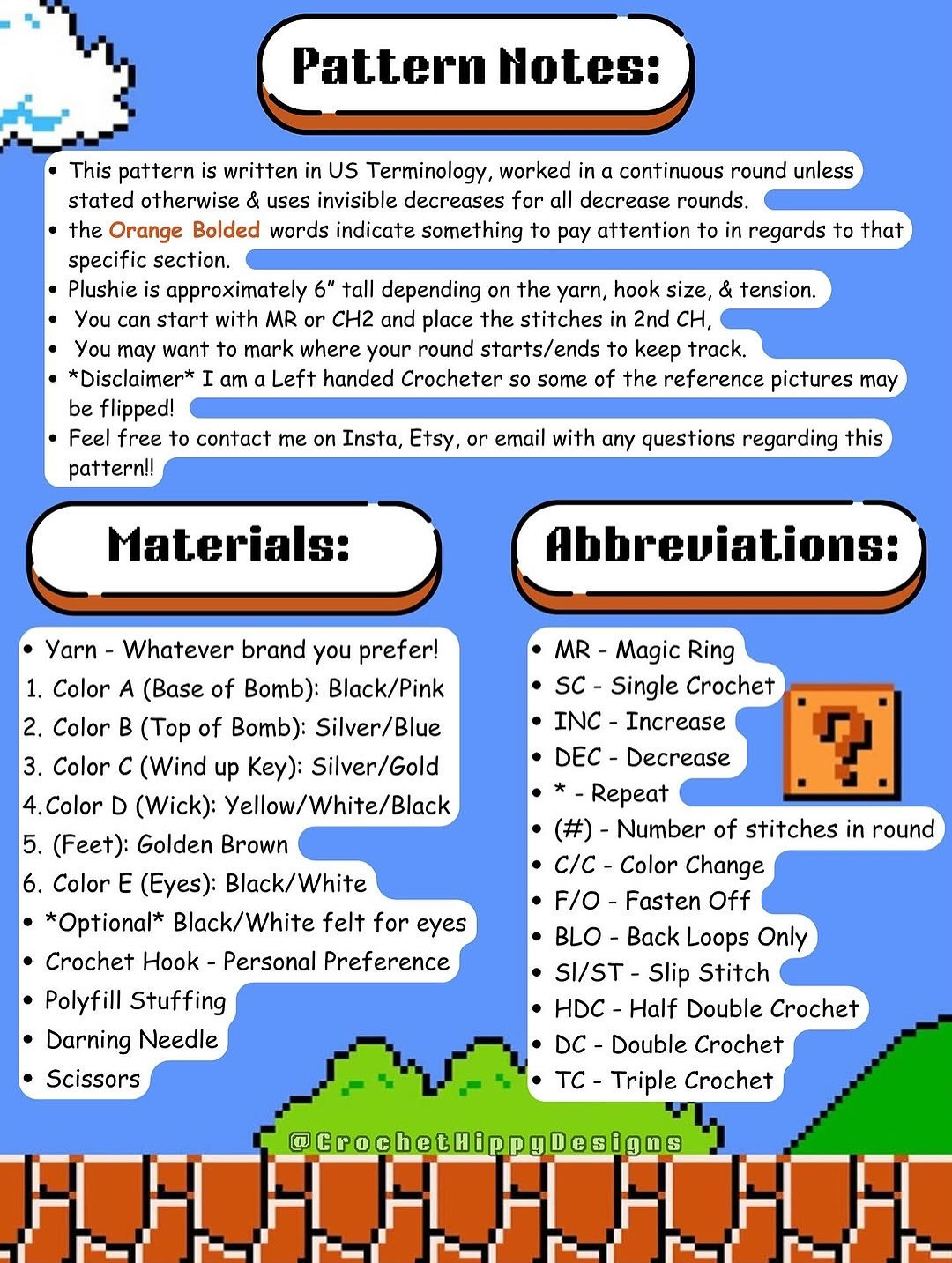 Free Crochet Pattern for Cute Boom Pals Amigurumi