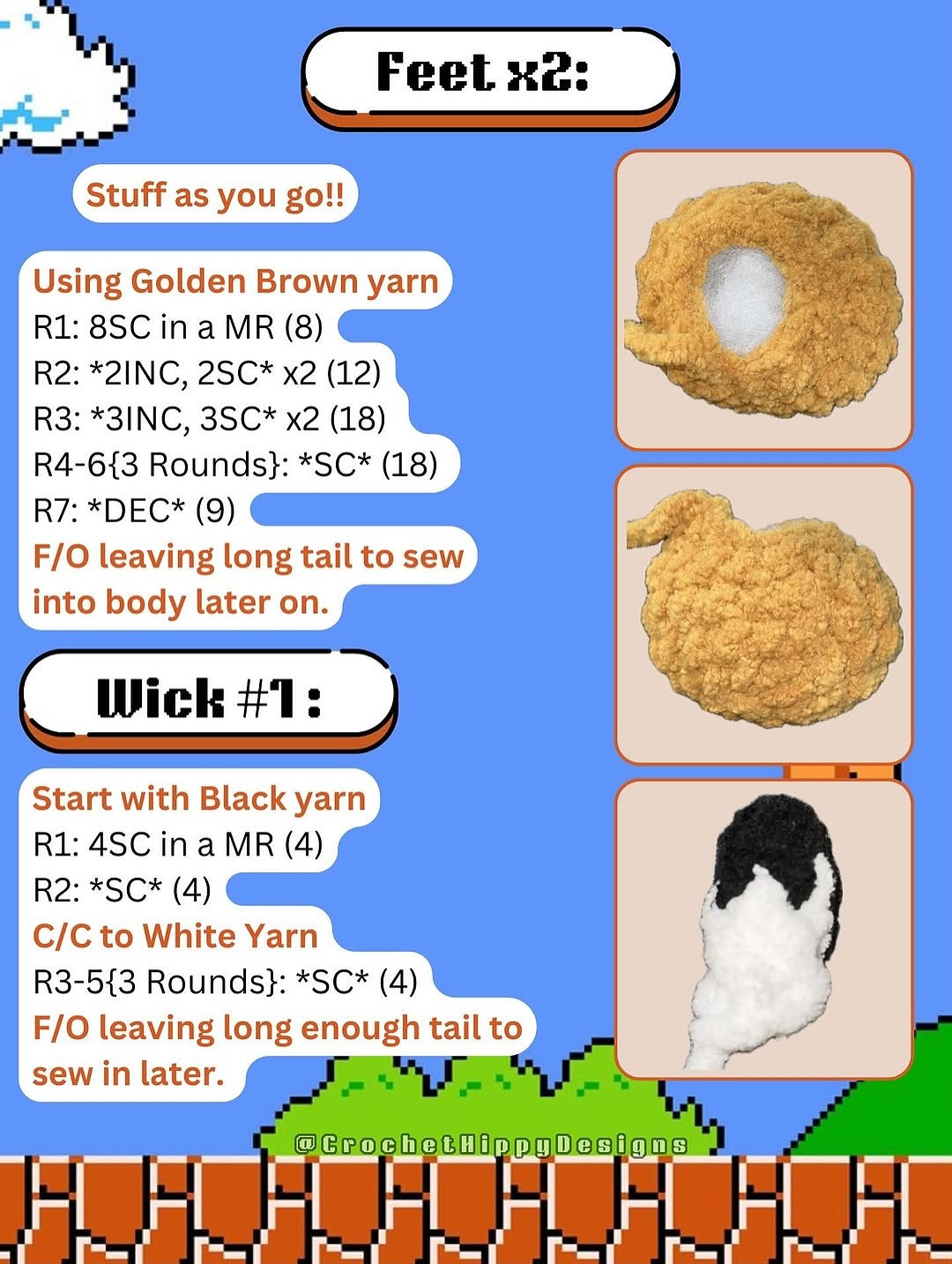 Free Crochet Pattern for Cute Boom Pals Amigurumi