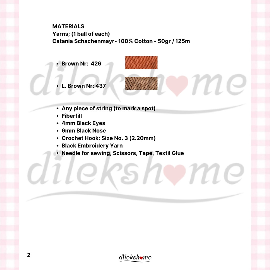 Free Crochet Pattern for Cute Mini Dog Keychain