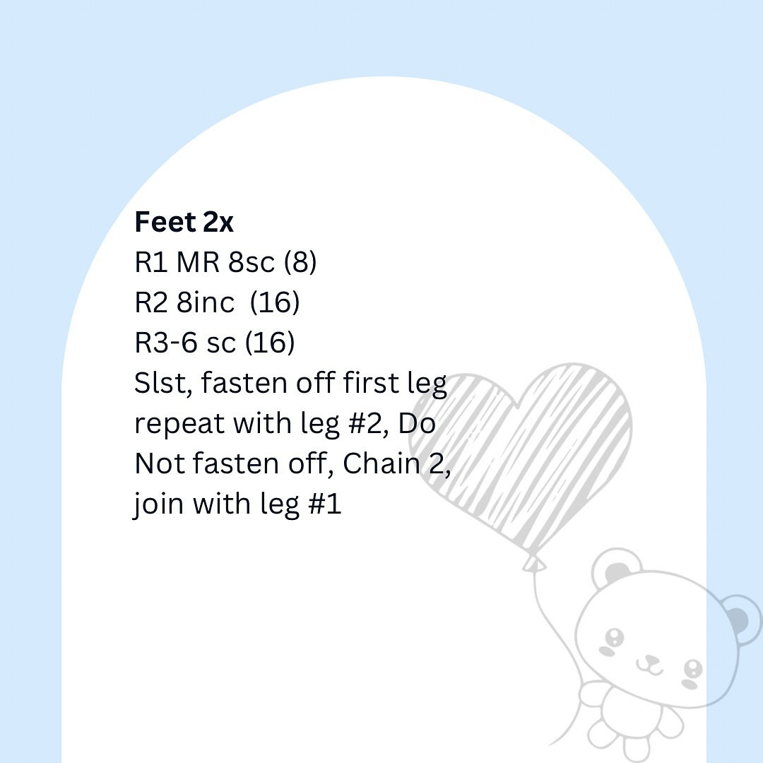 Free Crochet Pattern for Cute Plush Teddy Bear