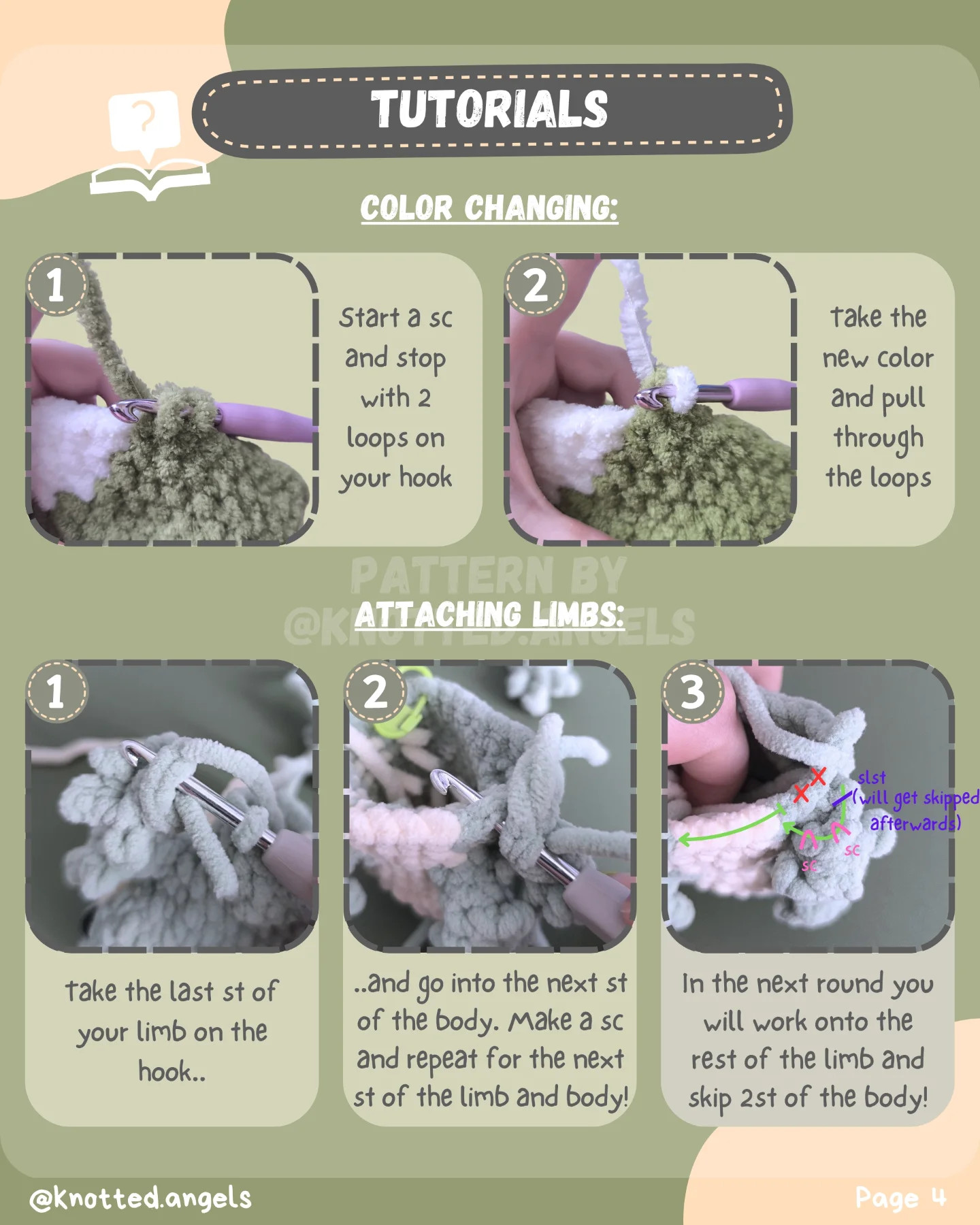 Free Crochet Pattern for Gloopi the Gecko No Sew Amigurumi