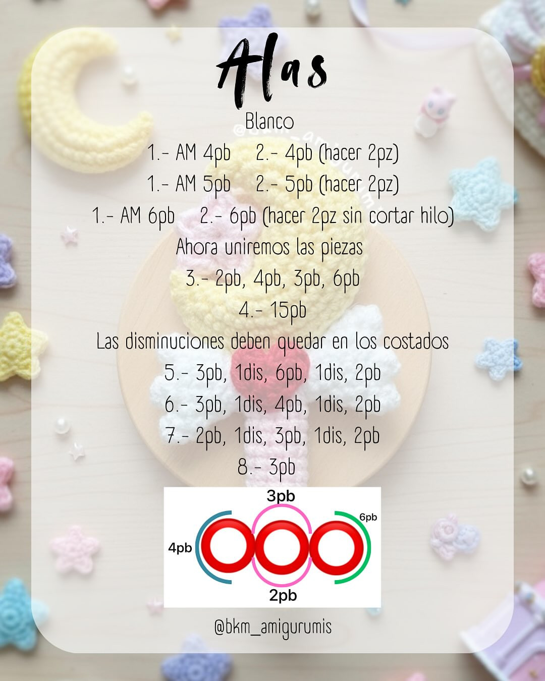 Free Crochet Pattern for Magical Moon Wand Amigurumi