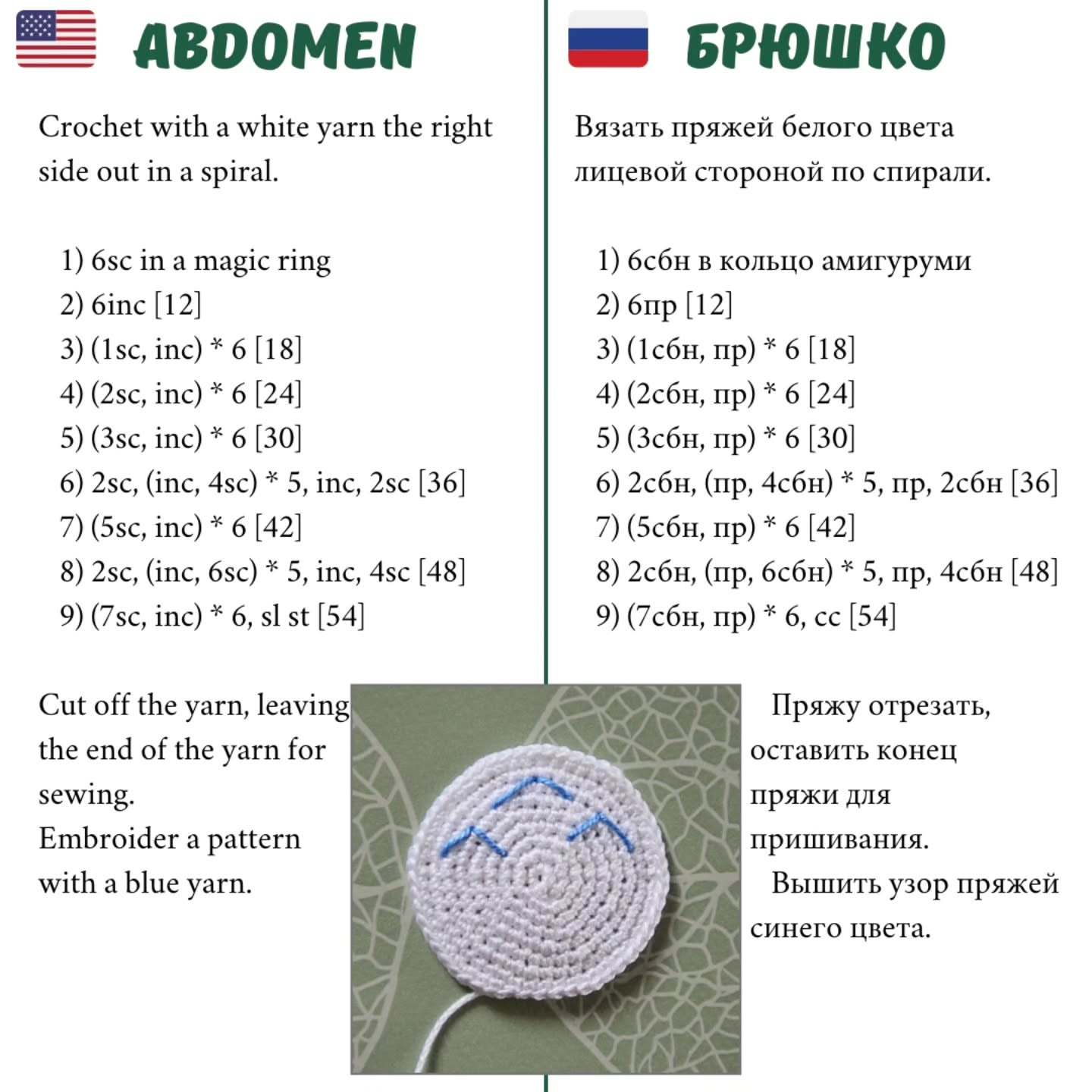 Free Crochet Pattern for Totoro Amigurumi Set