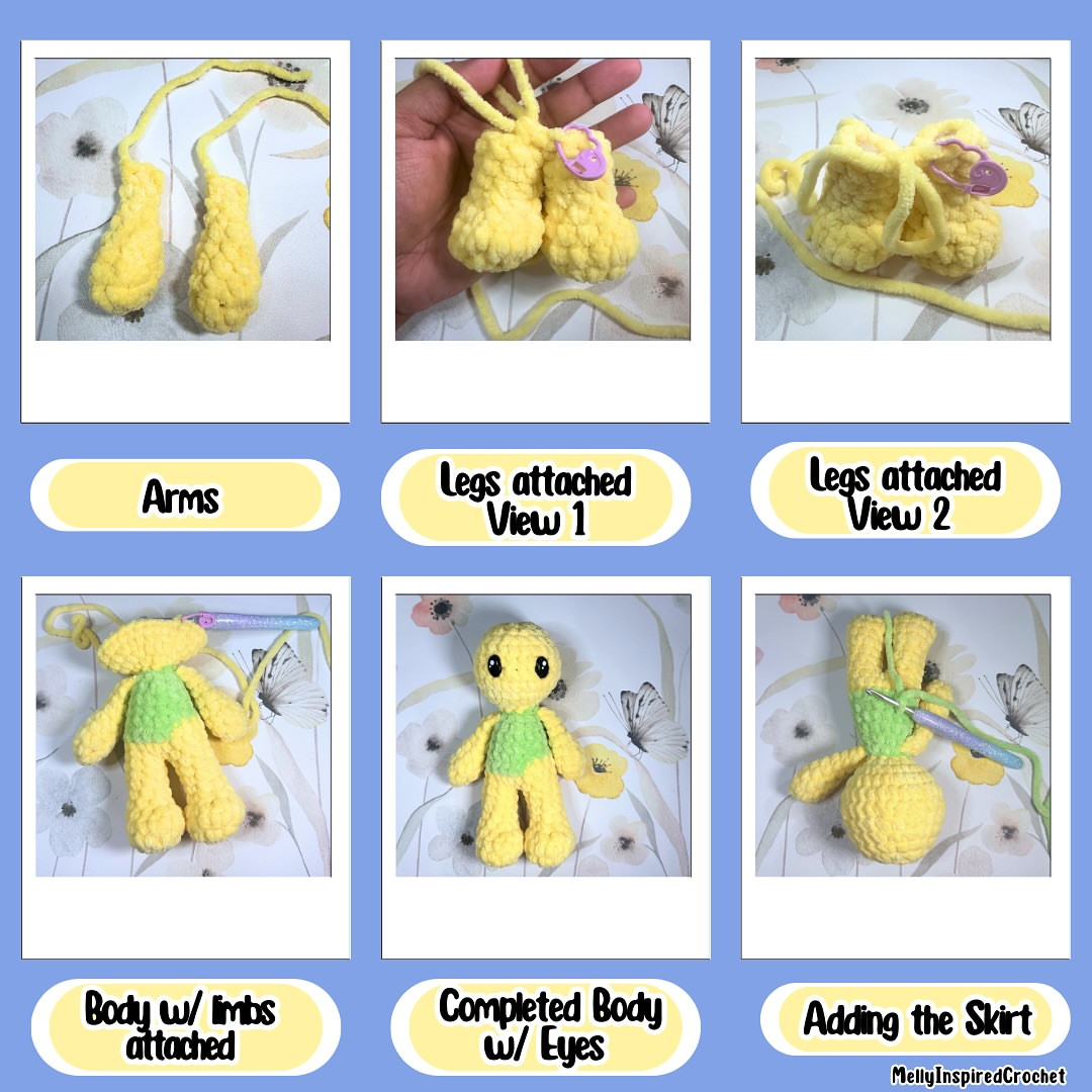 Free Crochet Pattern: Meet Ms. Glee, the Low-Sew Delight