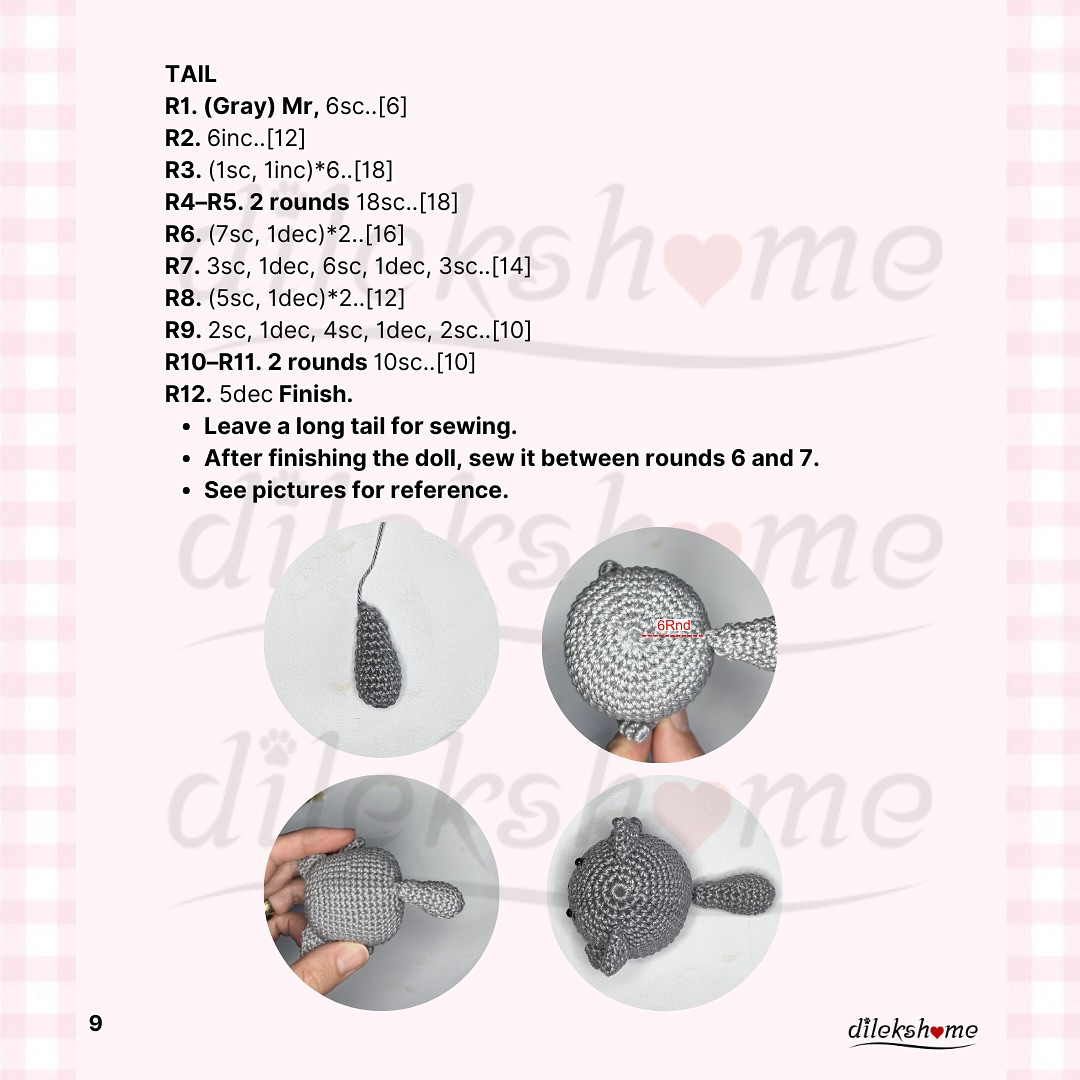 Free Crochet Pattern: Mini Cat Keychain for Beginners