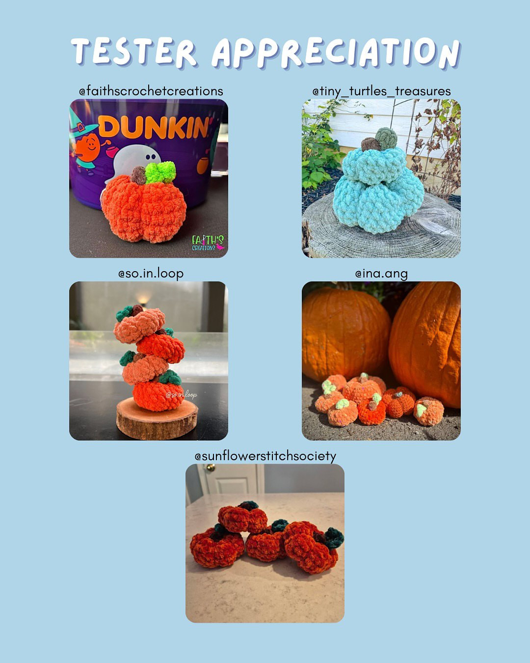Free Crochet Pattern: No-Sew Pumpkin Bundle for Autumn Decorating