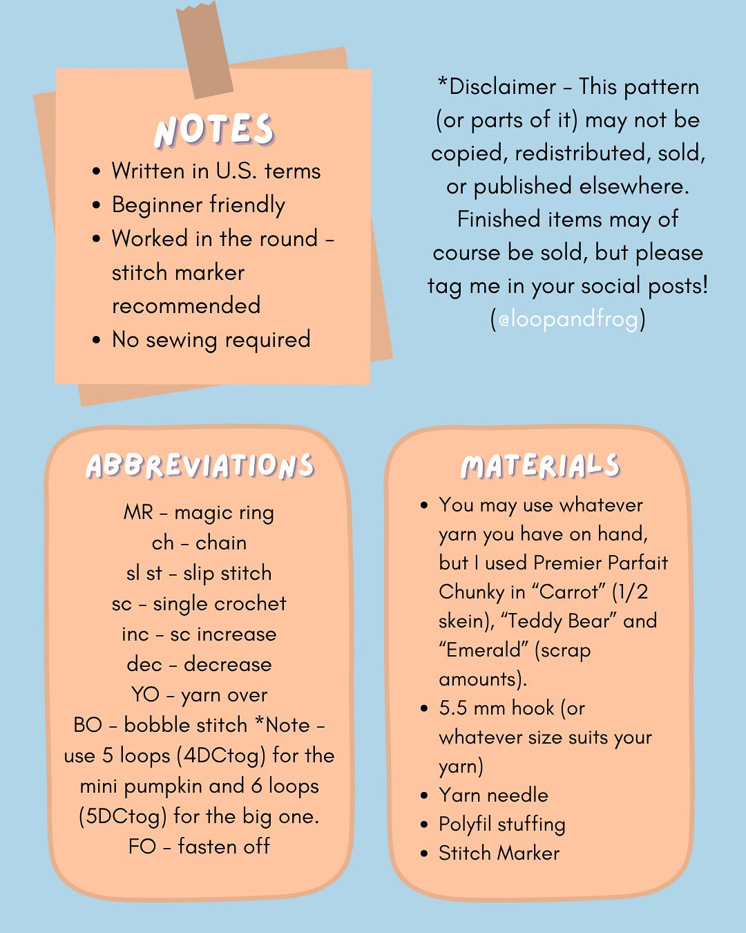 Free Crochet Pattern: No-Sew Pumpkin Bundle for Autumn Decorating