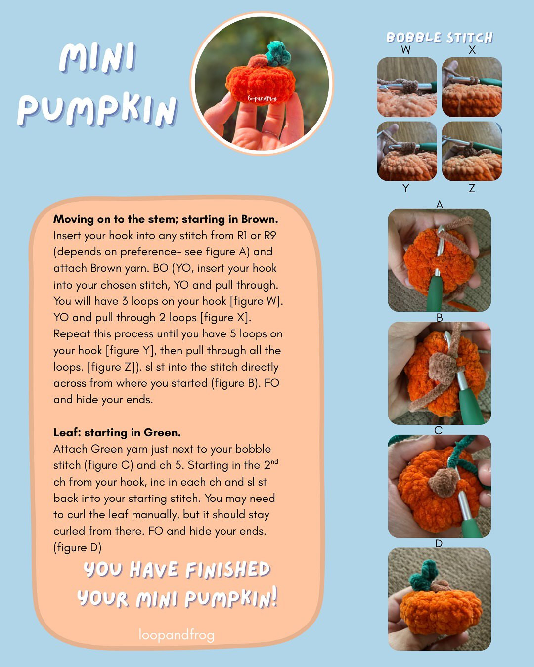Free Crochet Pattern: No-Sew Pumpkin Bundle for Autumn Decorating