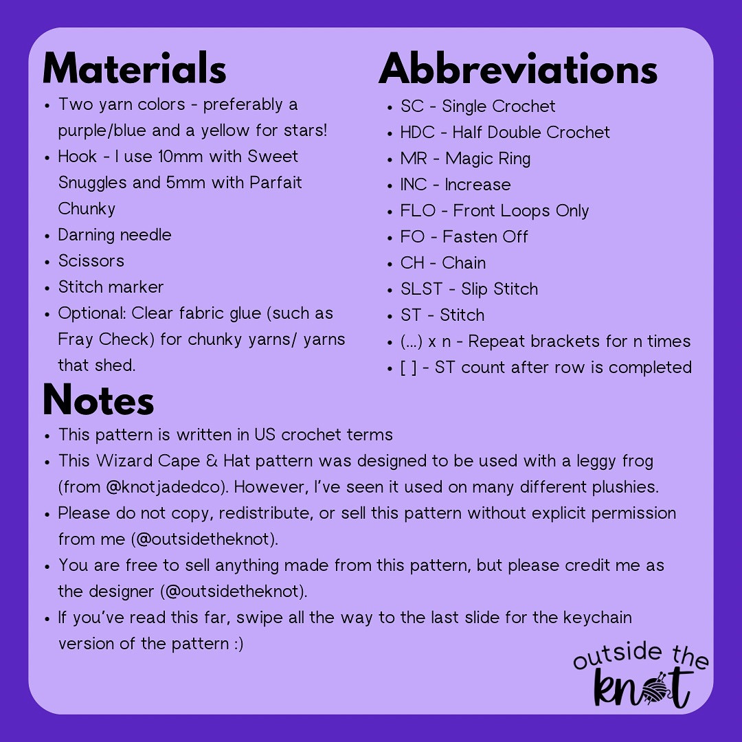 Free Crochet Wizard Hat and Cape Pattern for 2024