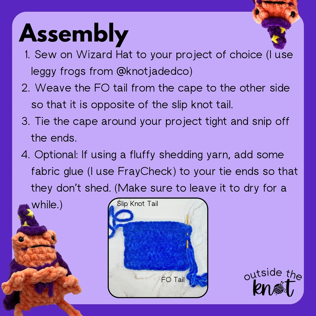 Free Crochet Wizard Hat and Cape Pattern for 2024