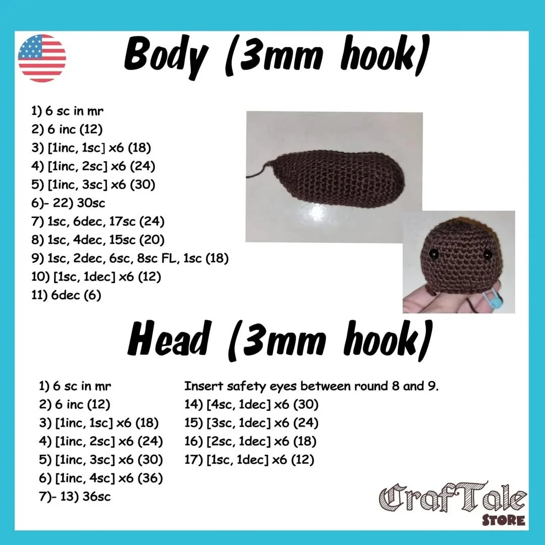 Free Dachshund Crochet Pattern for Amigurumi Enthusiasts