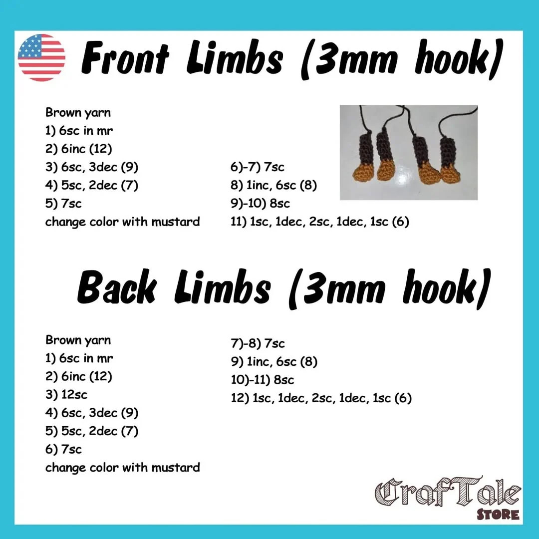 Free Dachshund Crochet Pattern for Amigurumi Enthusiasts