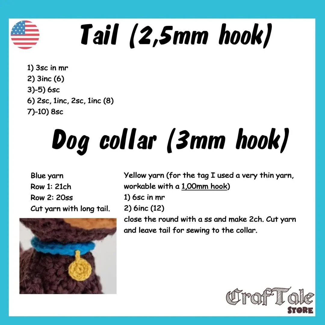 Free Dachshund Crochet Pattern for Amigurumi Enthusiasts