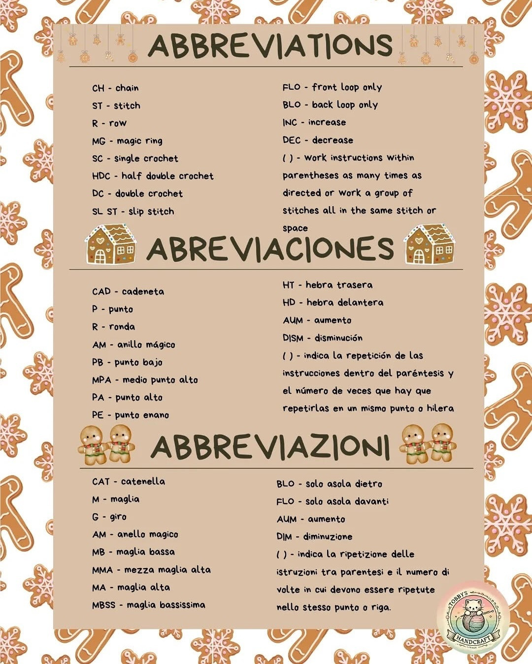 Free Gingerbread Man Crochet Pattern for a Quick One-Hour Project