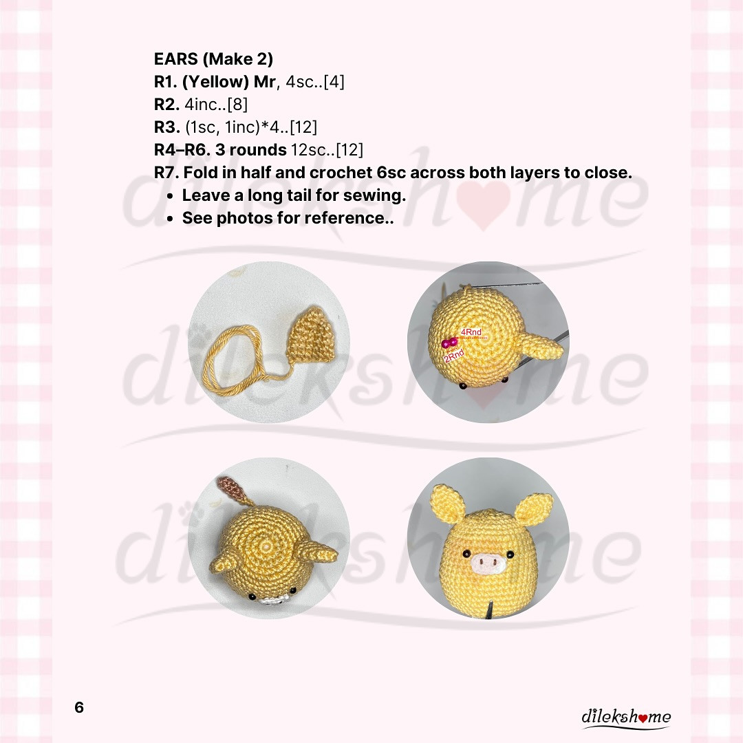 Free Mini Giraffe Crochet Pattern for Handmade Keychain