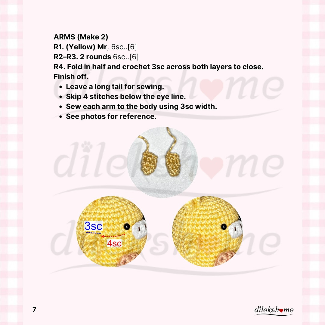 Free Mini Giraffe Crochet Pattern for Handmade Keychain