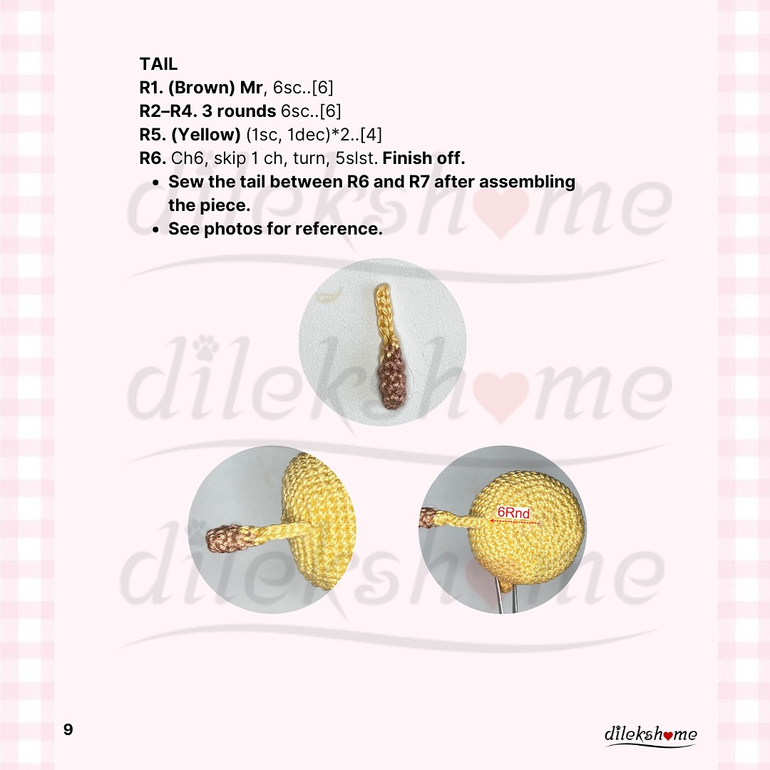 Free Mini Giraffe Crochet Pattern for Handmade Keychain