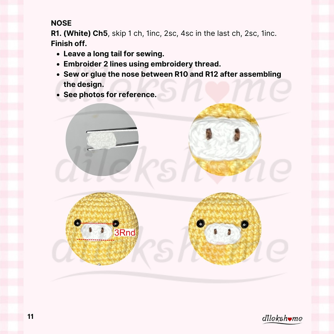 Free Mini Giraffe Crochet Pattern for Handmade Keychain