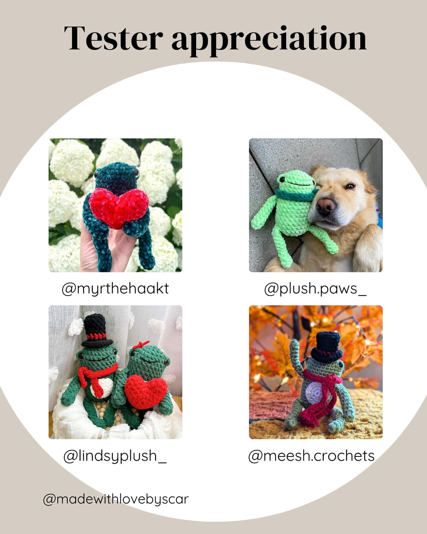 Free No-Sew Crochet Frog Pattern by Jiminy Ribbit