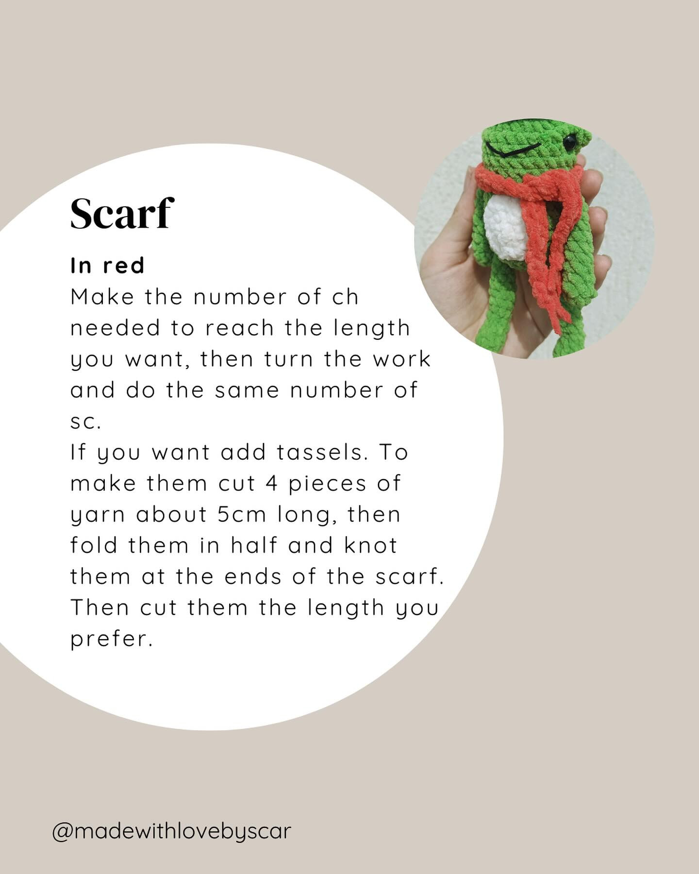 Free No-Sew Crochet Frog Pattern by Jiminy Ribbit