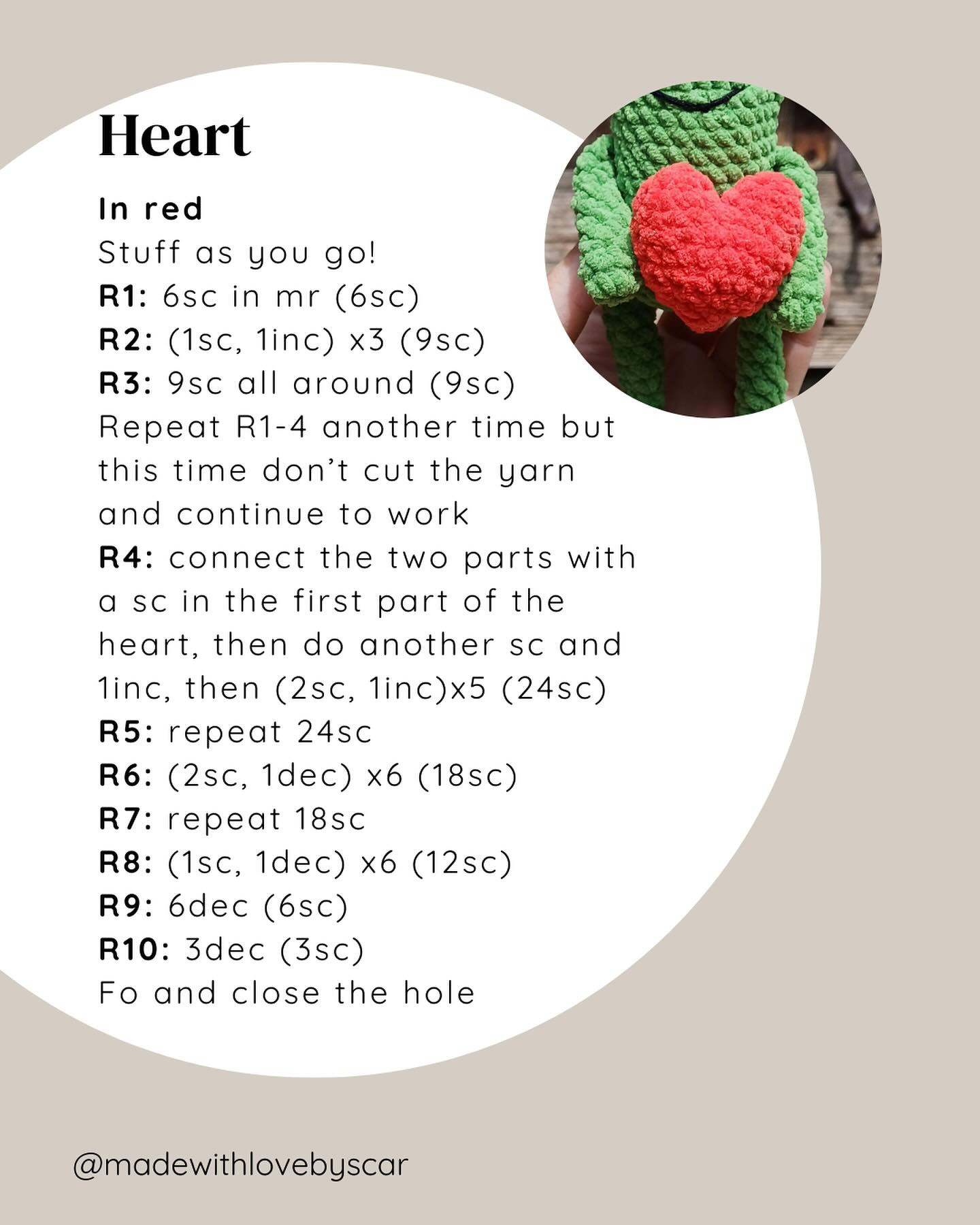 Free No-Sew Crochet Frog Pattern by Jiminy Ribbit