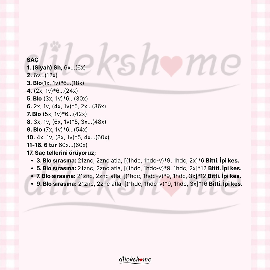 Free Pattern for Crochet Surprise Doll Part 2