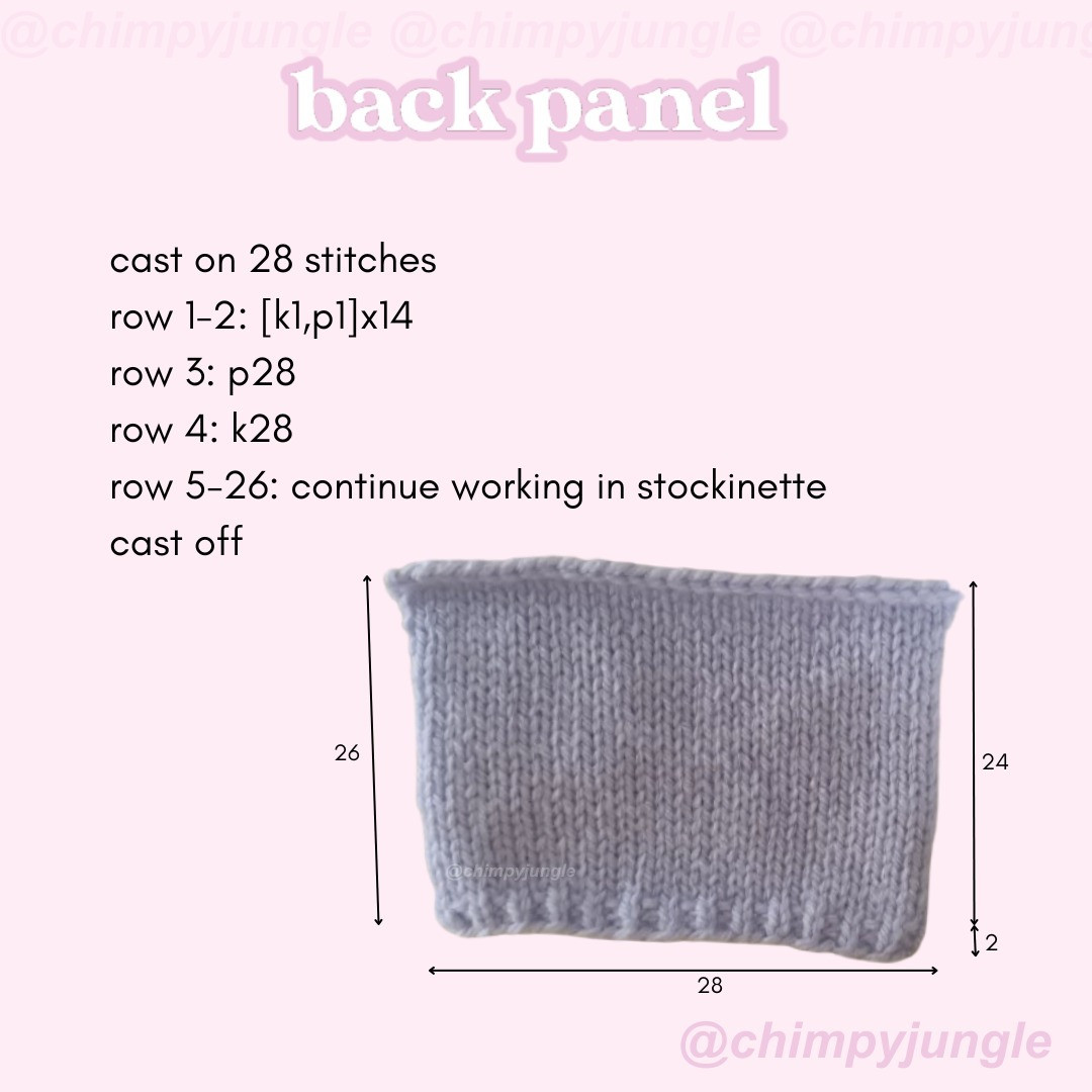 Free Pattern: Knit a Tie Front Cardigan for Your Jellycat