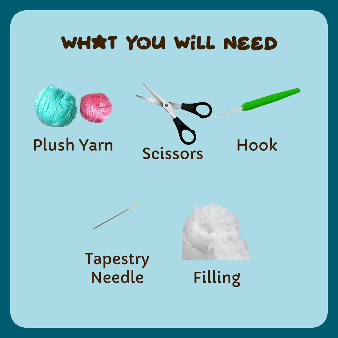 Free Perry Crochet Pattern - No Sew Plush Toy Tutorial