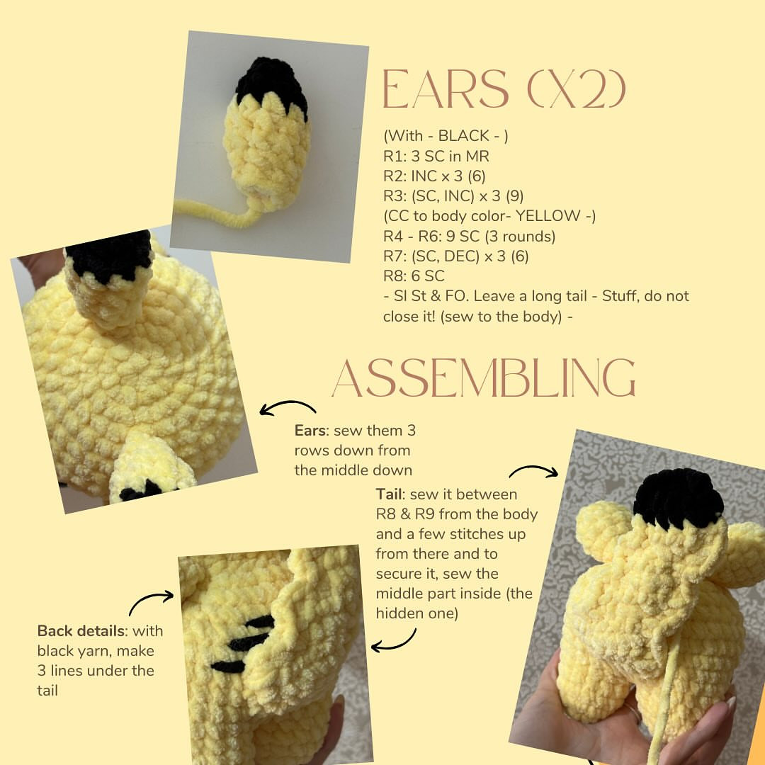 Free Pikachu Crochet Pattern for Easy Amigurumi Creation