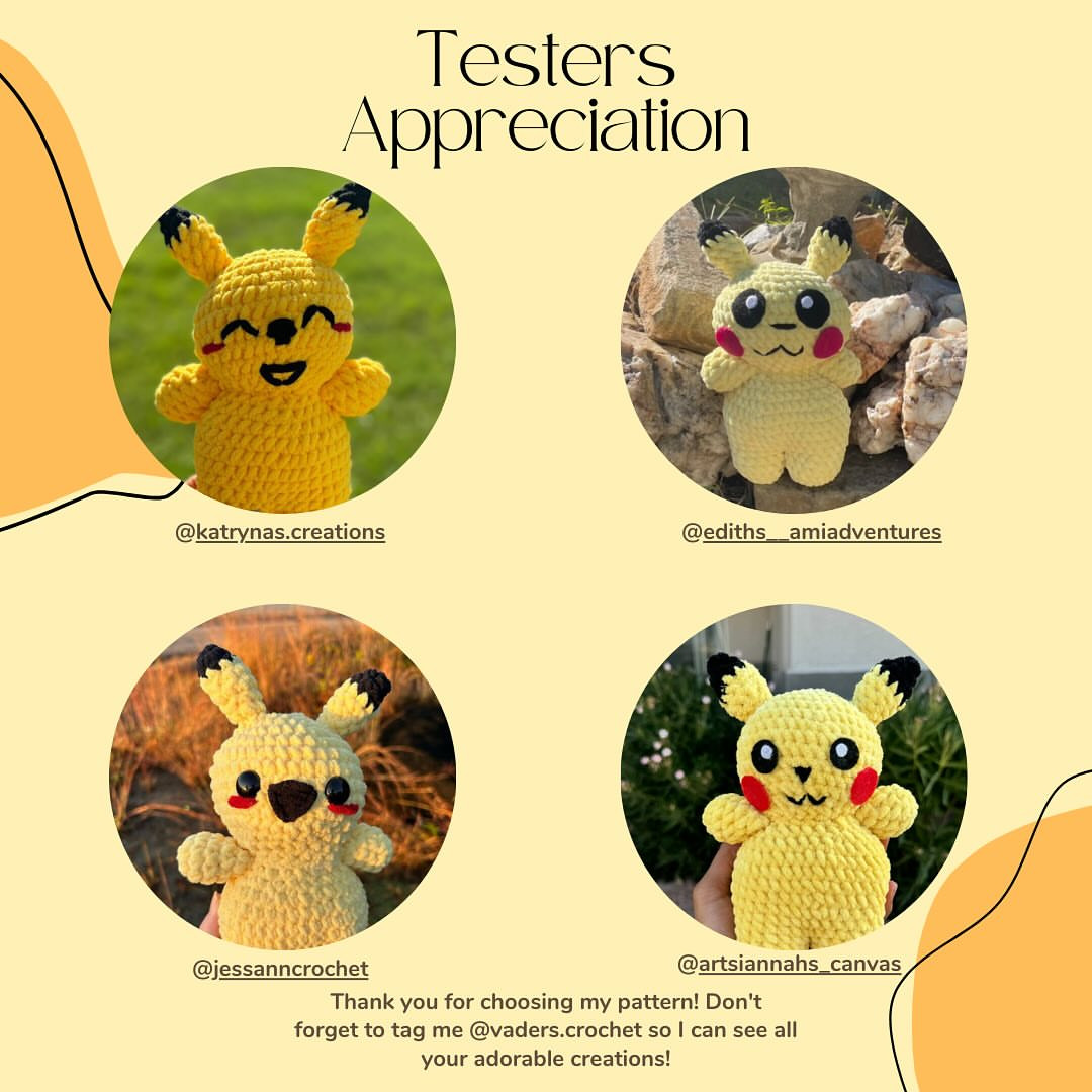 Free Pikachu Crochet Pattern for Easy Amigurumi Creation