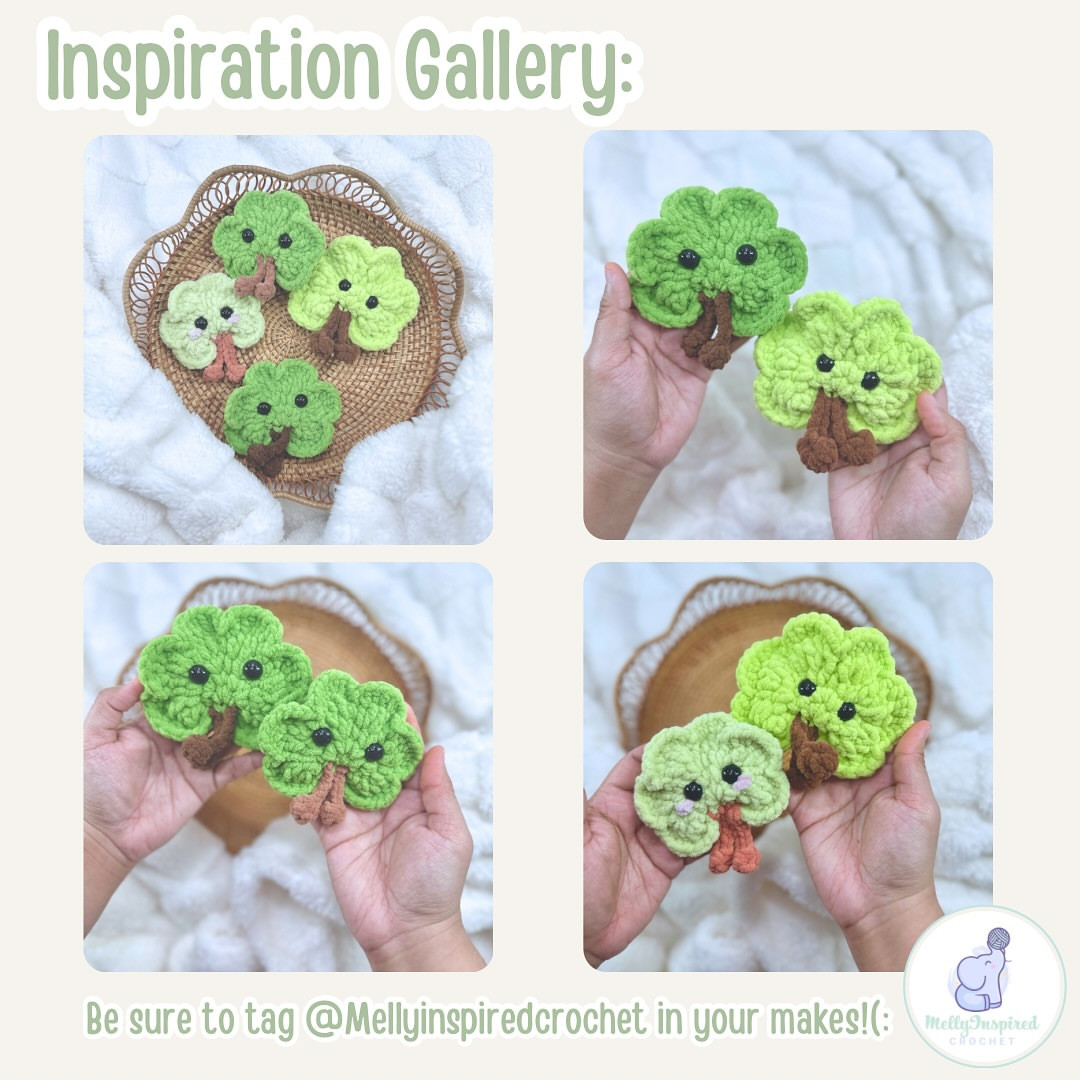 Free Shamrock Buddy Crochet Pattern by MellyInspiredCrochet