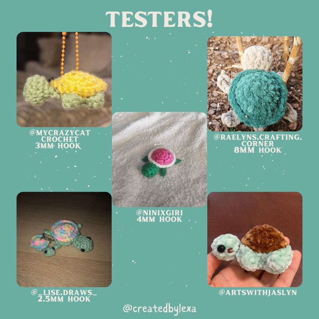 Free Turbo the Turtle Crochet Pattern Download Available