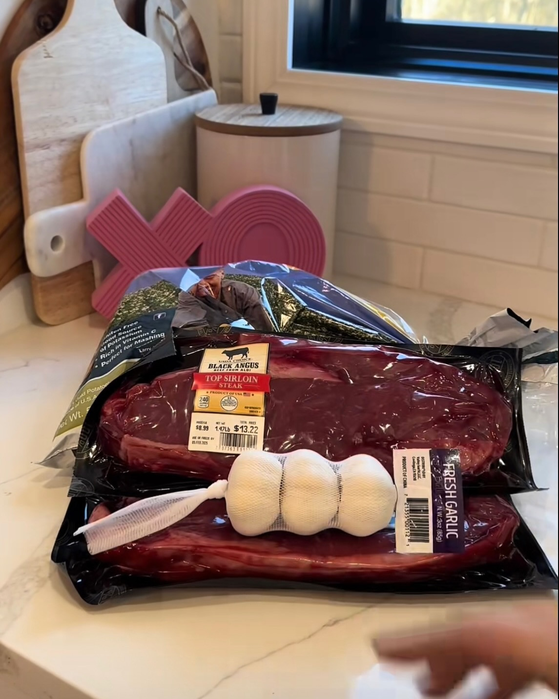 Garlic Butter Steak Bites with Golden Potatoes