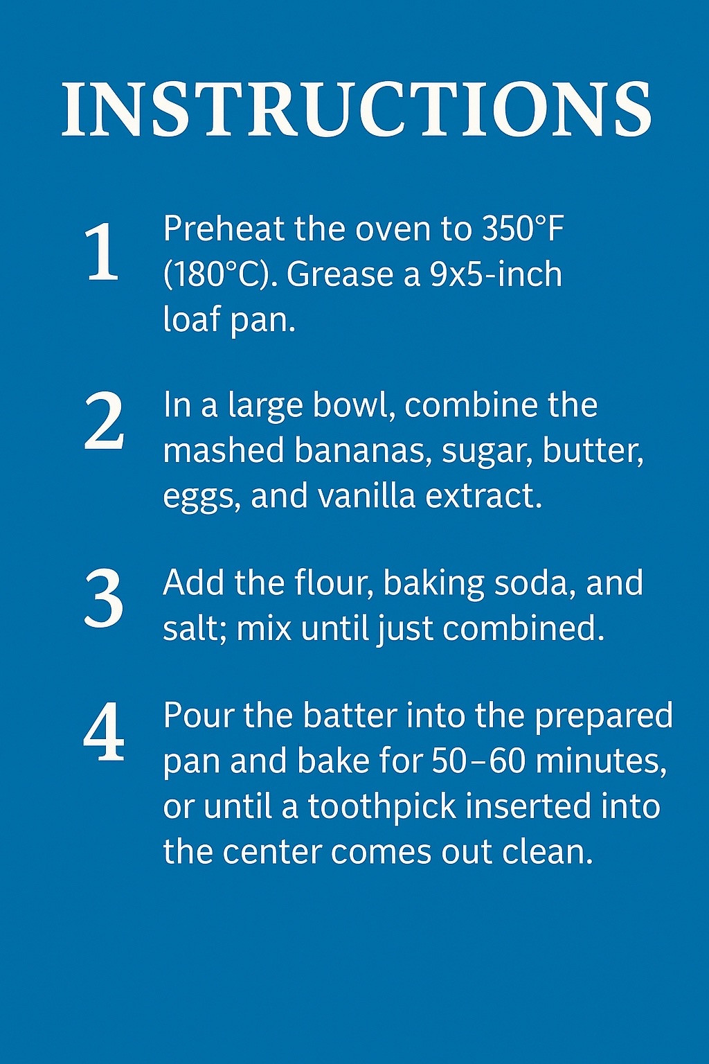 Golden Banana Bliss: A Sweet Homemade Delight