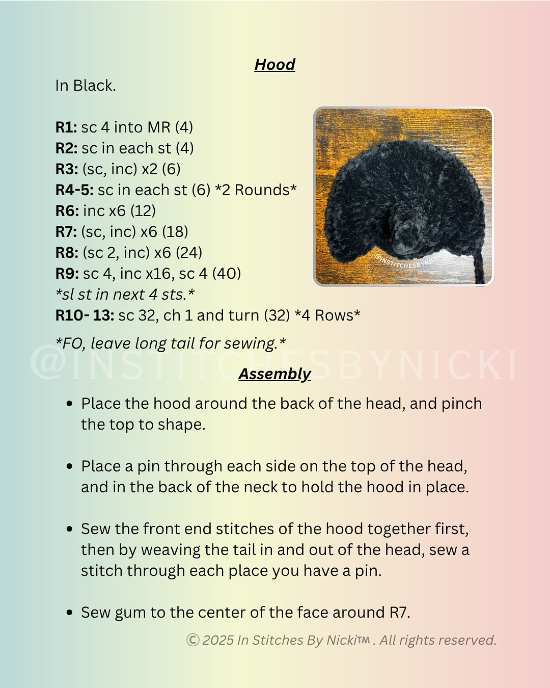 Grimm Reaper Crochet Pattern: Cute and Spooky Amigurumi Design